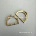 Zinc alloy metal shoes buckle D ring buckle ring for bags